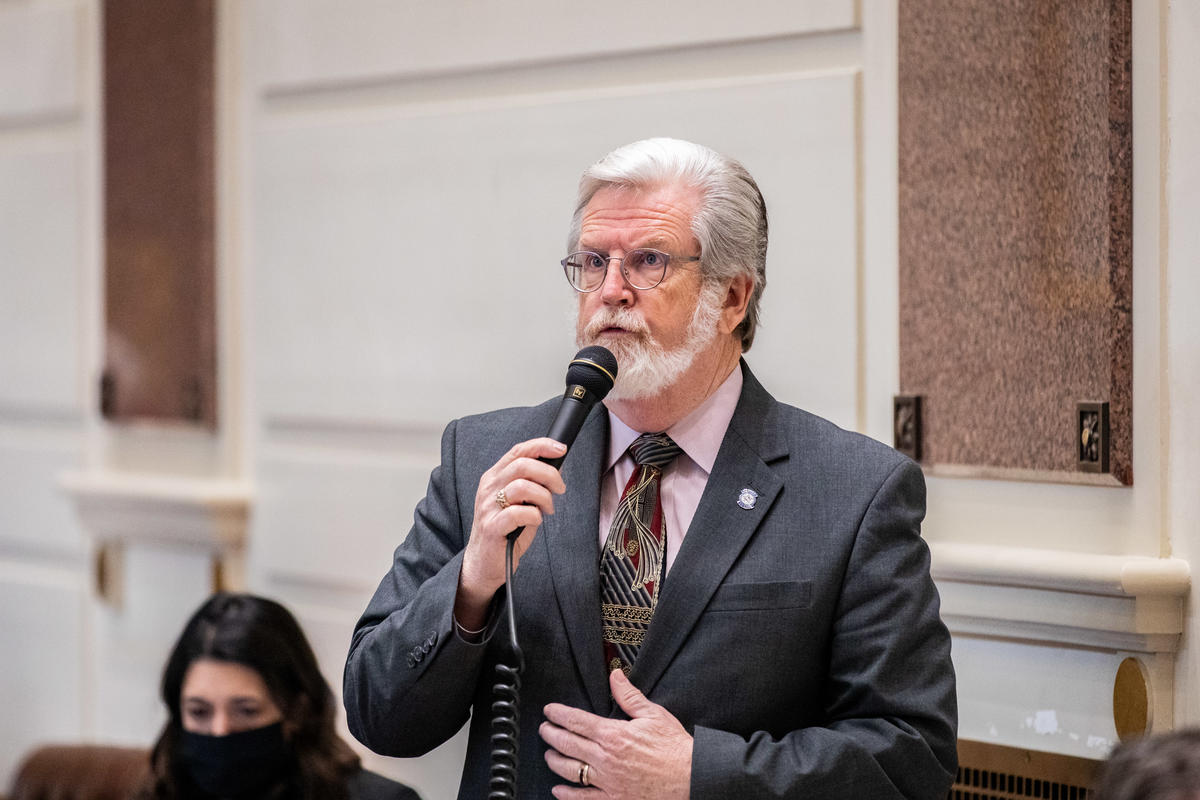 Sen. Roger Thompson, R-Okemah, won Senate approval Wednesday for a bill allowing restaurants, grocery, convenience and liquor stores to continue curbside sales and deliveries of alcohol.