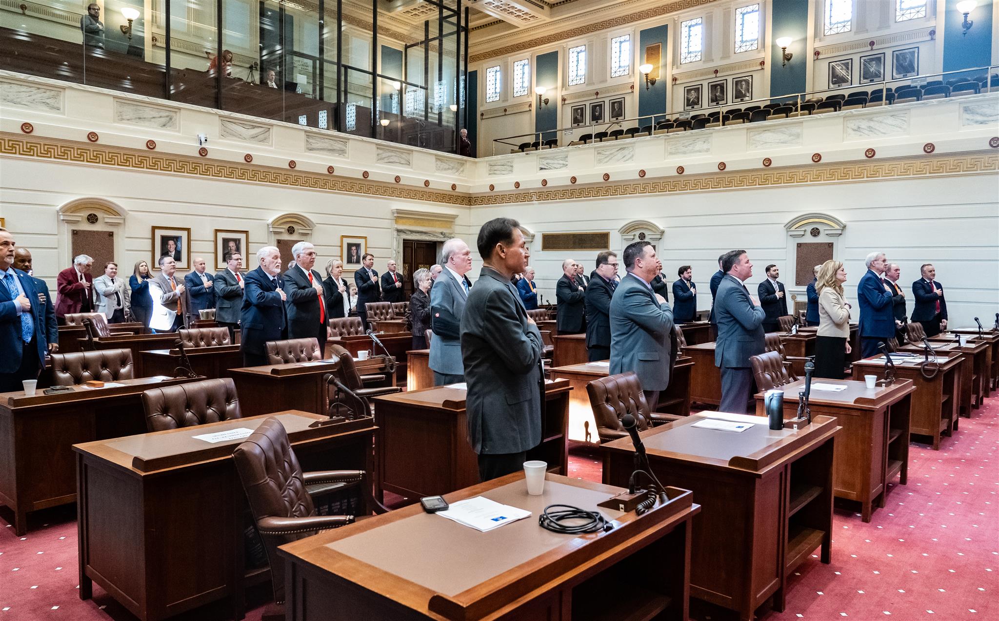 Oklahoma Senate Swearing In