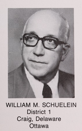 Sen. William "Bill" Schueliein 1987